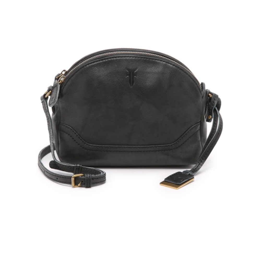 Frye Campus Black Crossbody - EUC!